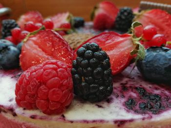 Close-up of strawberries