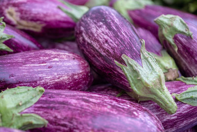 Close-up of fresh vegetables for sale in market