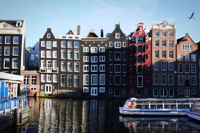 Amsterdams canal architecture 