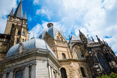 Low angle view of church against the sky