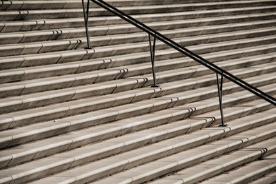 Railings on steps