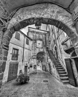 Low angle view of old building