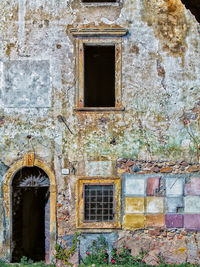 Low angle view of old building