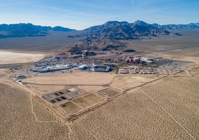 Primm valley resort and casino in nevada. close to california.