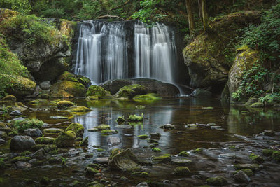 Waterfall in forest