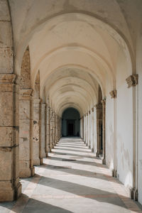 Corridor of building