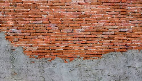 Full frame shot of brick wall