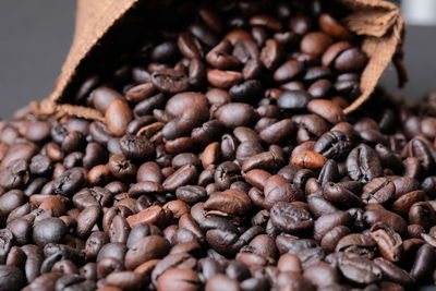 Close-up of coffee beans