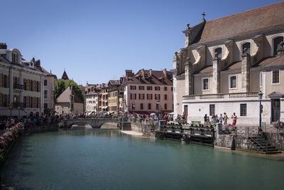 The beautiful village of annecy, savoy, france