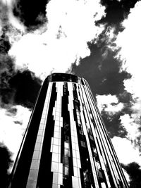 Low angle view of bridge against sky