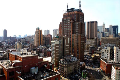 Skyscrapers in city