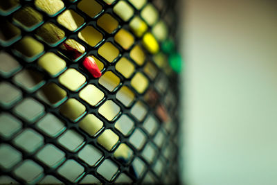 Close-up of chainlink fence