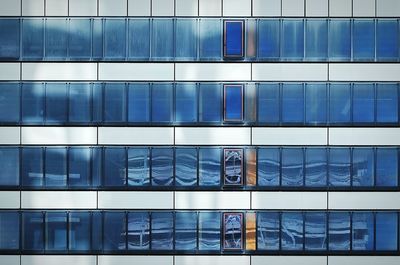 Low angle view of modern building