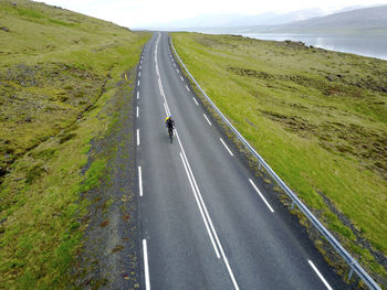 Road amidst landscape