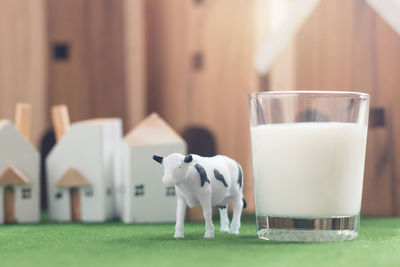 Close-up of stuffed toy on table