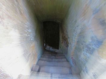 Interior of tunnel