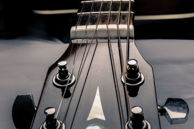 Close-up of guitar