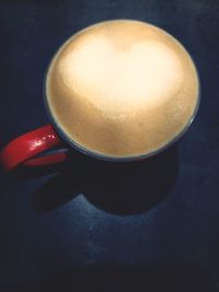 Close-up of coffee on table