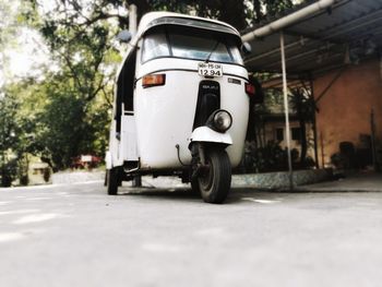 Car on street