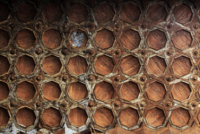 Full frame shot of tiled floor