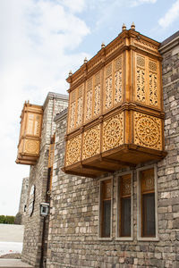 Low angle view of built structure