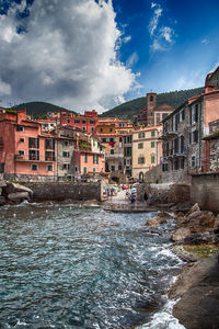 View of buildings in city