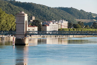 View of buildings at waterfront