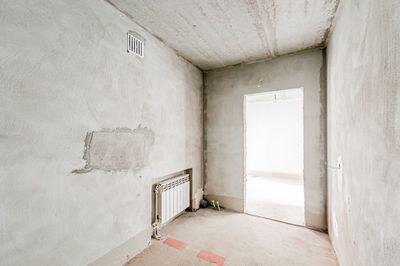 Interior of abandoned house