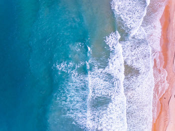Aerial view of sea