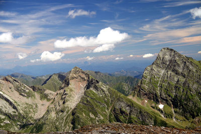 Panoramic view of landscape against sky