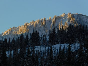 Silver lake and brighton ski resort - utah in winter