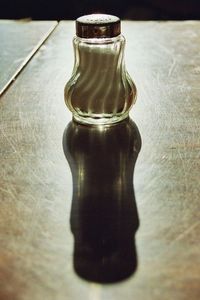 Close-up of food on table