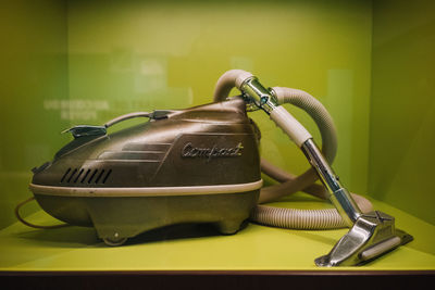 Vintage vacuum in museum