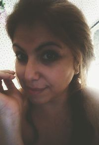 Portrait of young woman