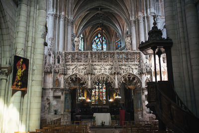 Interior of cathedral