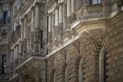 Low angle view of historic building