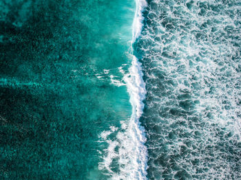 Aerial view of beach 