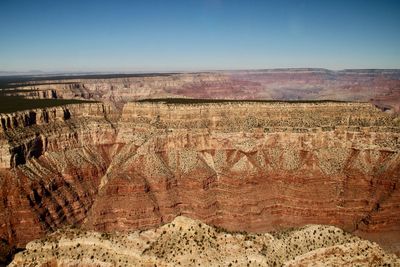 Scenic view of dramatic landscape against sky