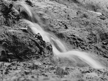 Waterfall at rocky mountain