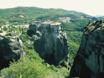 Scenic view of mountains
