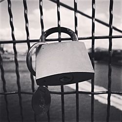 Close-up of chainlink fence