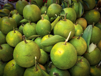 Full frame shot of apples