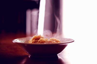 Close-up of food in plate