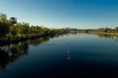 View of calm lake