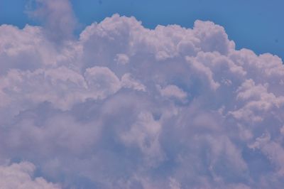 Low angle view of clouds in sky