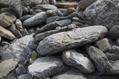 River stones and pebbles background