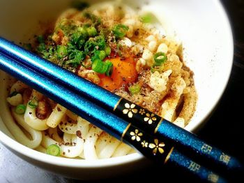 Close-up of food in bowl