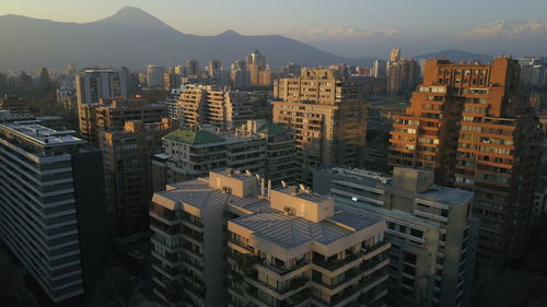 Aerial view of cityscape