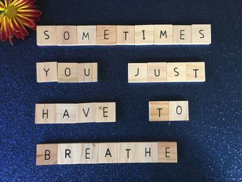 Sometimes you just have to breathe