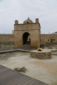 View of historical building against sky